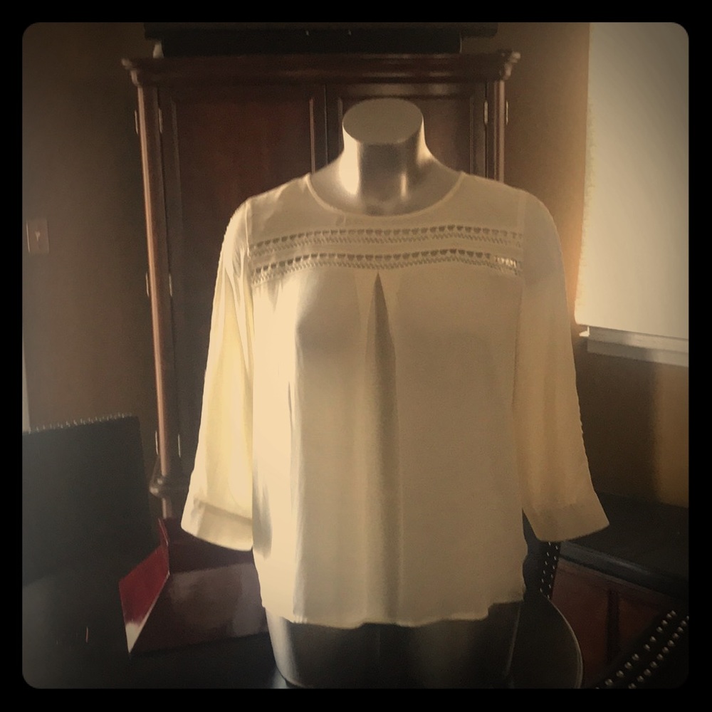 Woman’s Plus blouse - Cream